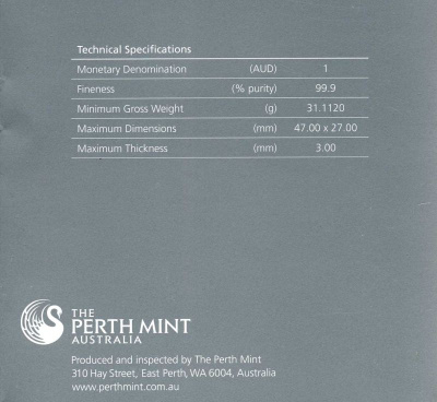 Австралия 1 доллар 2008 кенгуру, аборигенский рисунок, прямоугольник, оригинальная упаковка серебро PROOF 7-5-6-38