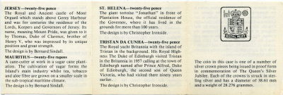 Джерси 25 пенсов 1977 25 лет правления Елизаветы II, в оригинальной коробке, с сертификатом KM 44а серебро PROOF 3-4-4-30