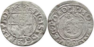 ПОЛЬША 1/24 ТАЛЕРА 1622 СИГИЗМУНД III (1587-1632) KM 41 серебро 3896-842