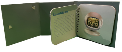 Австралия 1 доллар 2006 50 лет Австралийскому телевидению (цветное переливающееся избражение с 4 кадрами из разных передач, квадратное) серебро PROOF 5-6-1-34