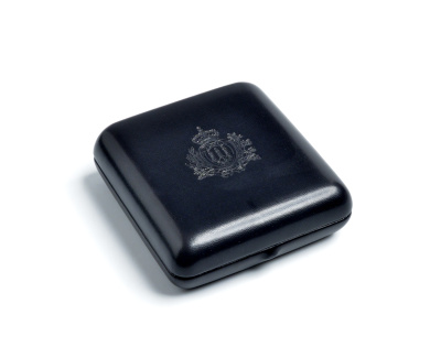 Сан-Марино 10 евро 2010 200 лет со дня рождения Роберта Шумана, коробка, сертификат KM NEW серебро PROOF 00-00