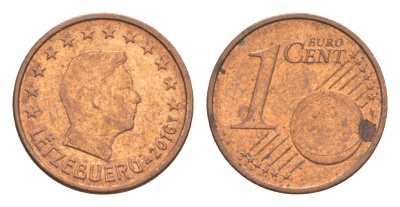 Люксембург 1 евроцент 2016 KM 75 сталь плакированная медью 4158-1153