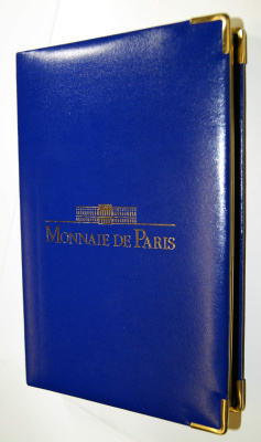 Франция евронабор из 8 монет 2001 в оригинальной упаковке монетного двора PROOF 1-4-6-04