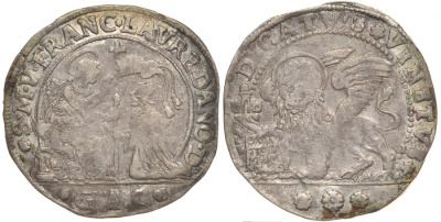 Венеция, Италия 1 дукато 1752 Франческо Лоредан (1752-1762) Dav. 1551, Gemberini 1595 серебро 00-000-00