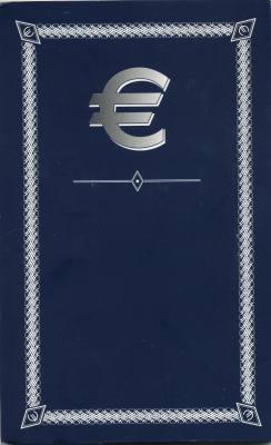 Словения набор из 8 монет 2003 европробники в капсулах с сертификатом, крупный формат, буклет PROOF 7-4-55