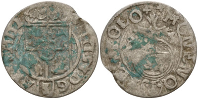 Польша 3 полкера (3 полторака - 1 крейцер) 1623 Сигизмунд III Ваза (1587-1632) Gorecki B.23, KM 41 серебро 4158-929