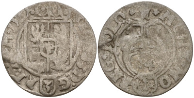 Польша 3 полкера (3 полторака - 1 крейцер) 1623 Сигизмунд III Ваза (1587-1632) Gorecki B.23 серебро 4160-112