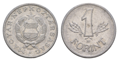 Венгрия 1 форинт 1981 BP KM 575 алюминий 4657-413