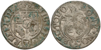 Польша 3 полкера (3 полторака - 1 крейцер) 1623 Сигизмунд III Ваза (1587-1632) Gorecki B.23 серебро 4160-121