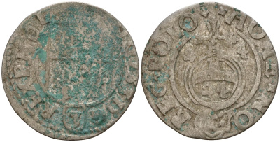 Польша 3 полкера (3 полторака - 1 крейцер) 1624 Сигизмунд III Ваза (1587-1632) Gorecki B.24, KM 41 серебро 4158-942