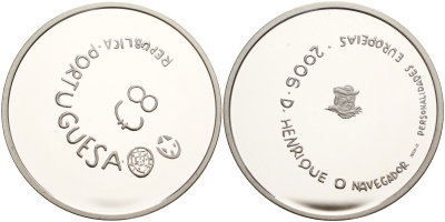 Португалия 8 евро 2006 принц Генрих Мореплаватель KM 776a серебро PROOF 11-077-14