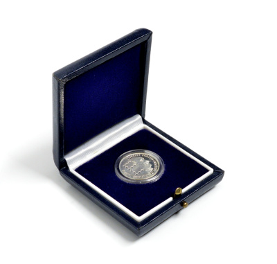 Франция 10 франков 1986 100 лет со дня рождения Роберта Шумана, в оригинальной коробке, тираж 6000 ЭКЗ. KM 958b серебро PROOF 2-5-2-14