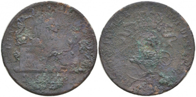 БЕЛЬГИЯ 2 САНТИМА ND KM 4.2 медь 73-115