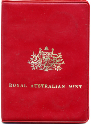 Австралия набор из 6 монет 1969 в оригинальном буклете, с сертификатом UNC 3-6-3-3