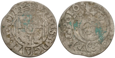 Польша 3 полкера (3 полторака - 1 крейцер) 1622 Сигизмунд III Ваза (1587-1632) Gorecki B.22, KM 41 серебро 4158-859
