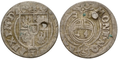 Польша 3 полкера (3 полторака - 1 крейцер) 1623 Сигизмунд III Ваза (1587-1632) Gorecki B.23 серебро 4158-1268