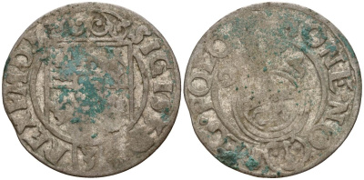 Польша 3 полкера (3 полторака - 1 крейцер) 1623 Сигизмунд III Ваза (1587-1632) Gorecki B.23 серебро 4160-115