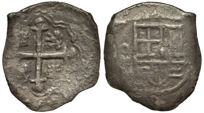 Испания 2 реала 1598-1621 Филипп III Испанский  серебро    1530-825