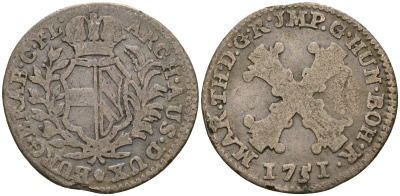 Нидерланды Австрийские 10 лиардов 1751 KM 12 биллон 272-1145