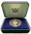 Новая Зеландия 1 доллар 1979 герб Новой Зеландии, Елизавета II (1952-2022) KM 48а серебро PROOF 3-4-7-15