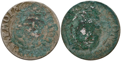 Польша 3 полкера (3 полторака - 1 крейцер) ND (1620-1627) Сигизмунд III Ваза (1587-1632) KM 41 серебро 4158-1047