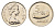 Фиджи 5 центов 1984 редкий год KM 29 медно-никель UNC 4687-1154