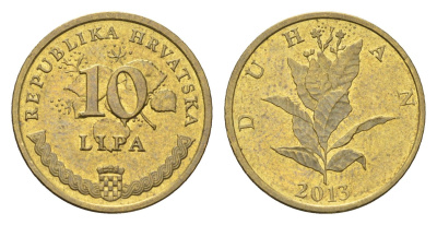 Хорватия 10 лип 2013 нечетный год KM 6 сталь плакированная латунью 4659-717