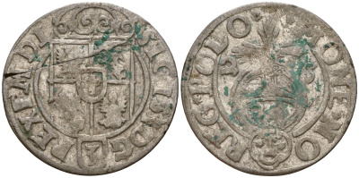 Польша 3 полкера (3 полторака - 1 крейцер) 1625 Сигизмунд III Ваза (1587-1632) Gorecki B.25, KM 41 серебро 4158-1017