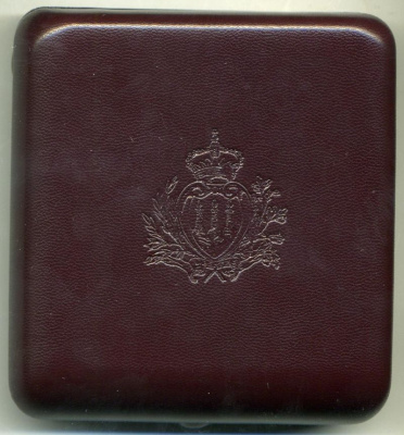 Сан-Марино 5 евро 2007 дирижер Артуро Тосканини, в оригинальной коробке, с сертификатом KM 474 серебро PROOF 4-5-1-14