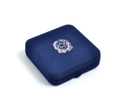 Италия 5 евро 2008 60 лет Итальянской Конституции, в оригинальной коробке серебро UNC 4-3-5-06