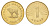 Македония 1 денар 2006 KM 2 медь цинк никель UNC 212-1013