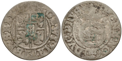 Польша 3 полкера (3 полторака - 1 крейцер) 1625 Сигизмунд III Ваза (1587-1632) Gorecki B.25, KM 41 серебро 4160-211