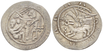 Польша, Княжество Краковское 1 денарий 1138-1146 Владислав II (1138-1146), вес 0,53 гр. Gumowski 87, Kopicki 53 серебро 00-803-60