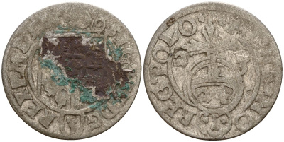 Польша 3 полкера (3 полторака - 1 крейцер) 1623 Сигизмунд III Ваза (1587-1632) Gorecki B.23 серебро 4158-1258