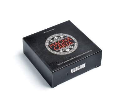 Австралия 5 долларов 2015 800 лет Magna Carta, коробка, сертификат KM NEW серебро UNC 3-4-6-02