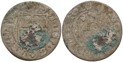 Польша 3 полкера (3 полторака - 1 крейцер) ND (1620-1627) Сигизмунд III Ваза (1587-1632) KM 41 серебро 4158-1118
