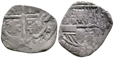 Испания 2 реала 1598-1621 Филипп III Испанский  серебро    1530-822