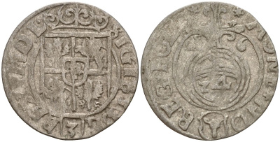 Польша 3 полкера (3 полторака - 1 крейцер) 1626 Сигизмунд III Ваза (1587-1632) Gorecki B.26 серебро 4158-1034
