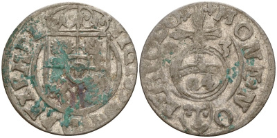 Польша 3 полкера (3 полторака - 1 крейцер) 1623 Сигизмунд III Ваза (1587-1632) Gorecki B.23, KM 41 серебро 4158-936
