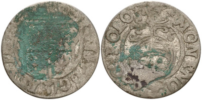 Польша 3 полкера (3 полторака - 1 крейцер) 1626 Сигизмунд III Ваза (1587-1632) Gorecki B.26, KM 41 серебро 4160-213