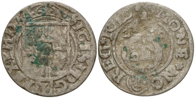 Польша 3 полкера (3 полторака - 1 крейцер) 1622 Сигизмунд III Ваза (1587-1632) Gorecki B.22 серебро 4160-225