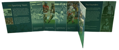 Ирландия евронабор из 8 монет 2009 125 лет Спортивной Ассоциации, запайка, в оригинальном картонном буклете, сертификат BUNC 5-4-4-28